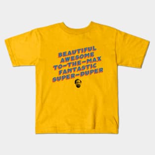 Mister Diego Tries Something New! Kids T-Shirt